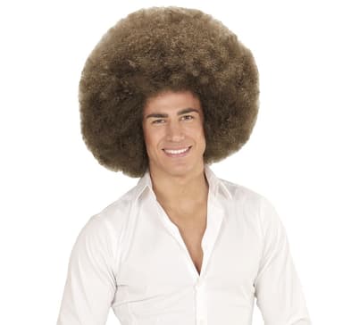 Peruk Afro stor