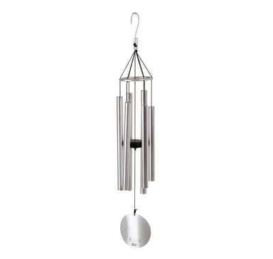 Vindklocka NATURENS MELODY H80cm, silver