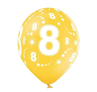 Latexset '8th Birthday' (6 st)
