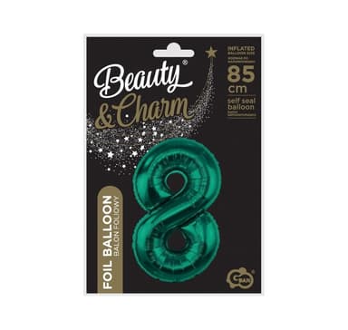 Nummer ""8"" Grön