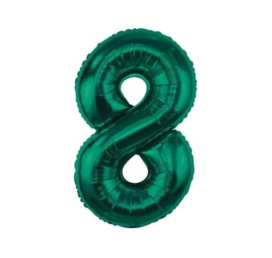Nummer ""8"" Grön