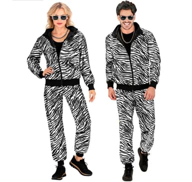 Kostym Disco Party Silver M