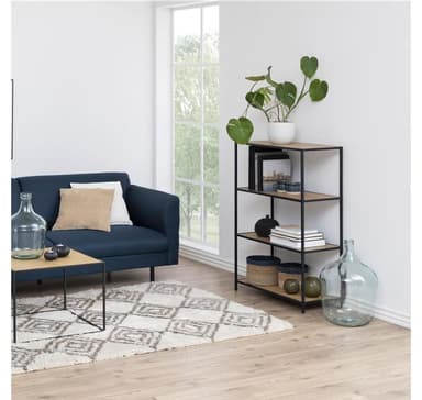 Hylla SEAFORD 77x35xH114cm, ek