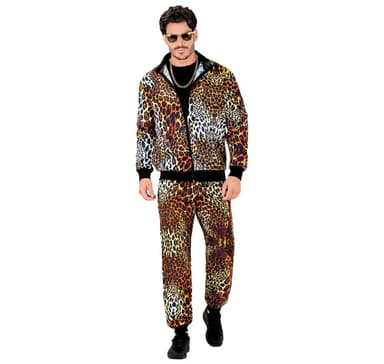 Kostym Disco Party Leopard M