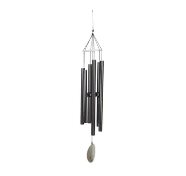 Vindklocka NATURENS MELODY H99cm, svart