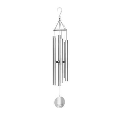 Vindklocka NATURENS MELODY H116cm, silver
