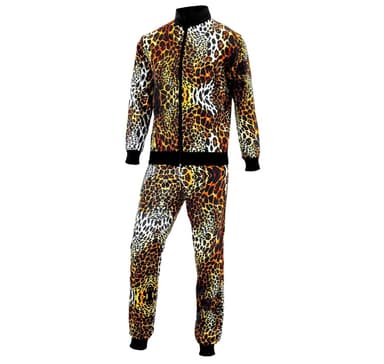 Kostym Disco Party Leopard M