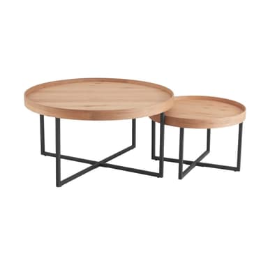 Soffbord MUSIC 2st set D60xH38, D90xH46, ek