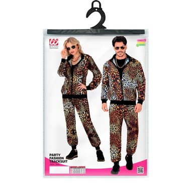 Kostym Disco Party Leopard M