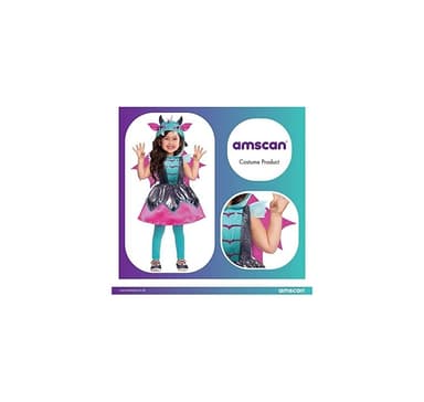 Barndräkt Little Mystic Dragon 6-8 år