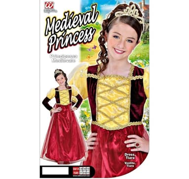 Barndräkt prinsessa 5-7 år (128cm)