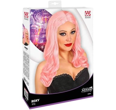 Peruk Mjuk Rosa Roxy