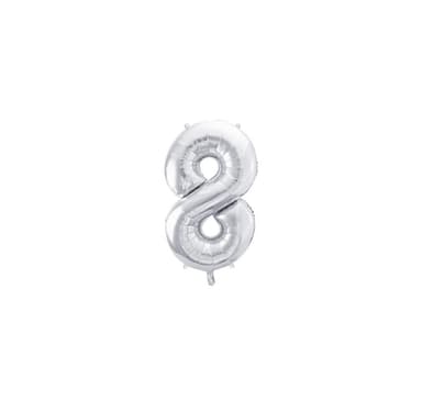 Nummer ""8"" Silver