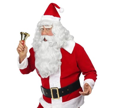 Santa Claus set (peruk, skägg, mustasch)