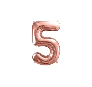 Nummer ""5"" Rose Gold