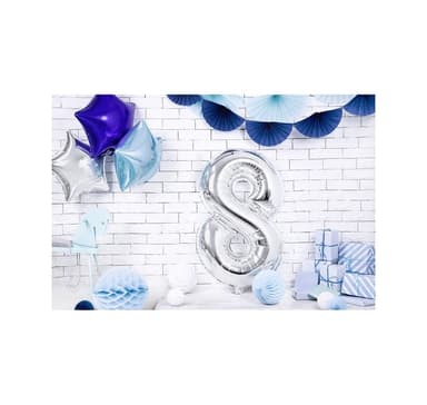 Nummer ""8"" Silver
