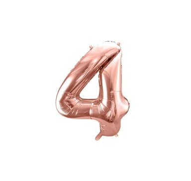 Nummer ""4"" Rose Gold