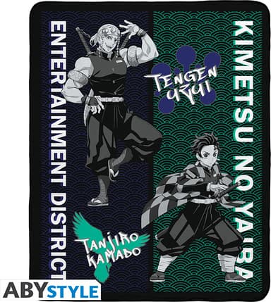 ABYstyle Demon Slayer filt (Tanjiro & Tengen)