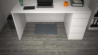 Infraröd Fotvärmematta - grå - 60x45-  65 Watt