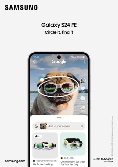 Samsung Galaxy S24 FE 5G smartphone 8/256GB (gul)