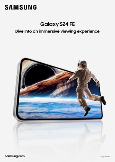 Samsung Galaxy S24 FE 5G smartphone 8/128GB (gul)