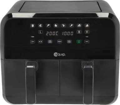 Equip Dual airfryer 8L 34761 (svart)