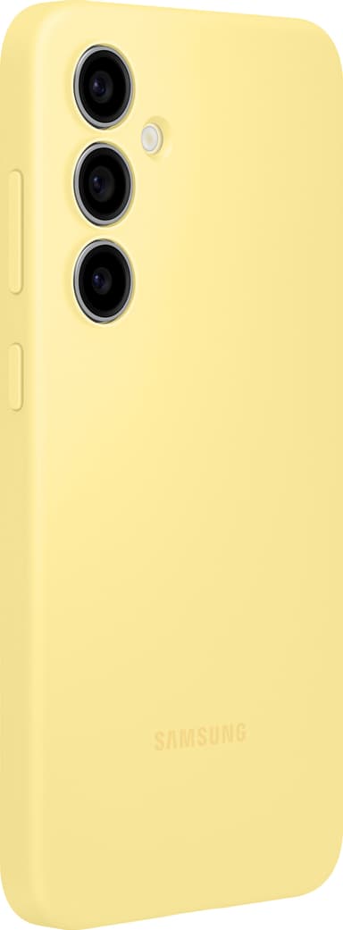 Samsung Galaxy S24 FE silikonfodral (gul)