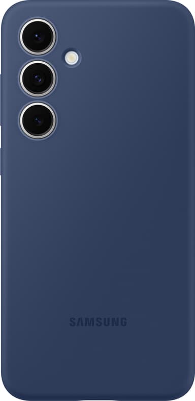 Samsung Galaxy S24 FE silikonfodral (blå)