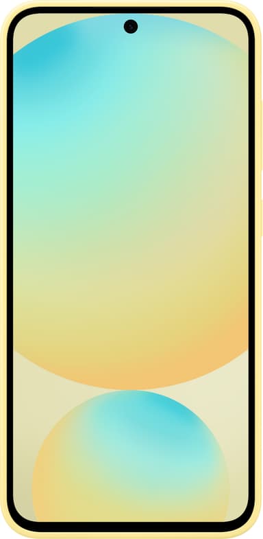 Samsung Galaxy S24 FE silikonfodral (gul)