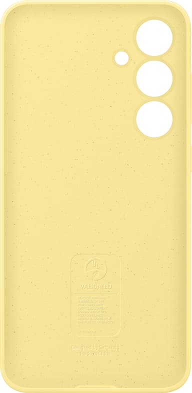 Samsung Galaxy S24 FE silikonfodral (gul)