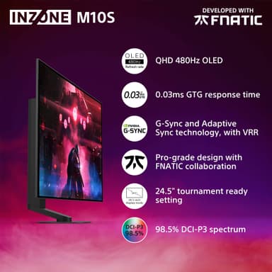 Sony Inzone M10S  27" QHD OLED bildskärm gaming