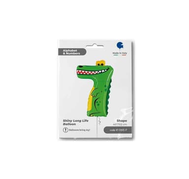 Nummer '7' krokodil