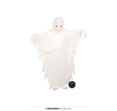 Barndräkt Ghost 7-9y