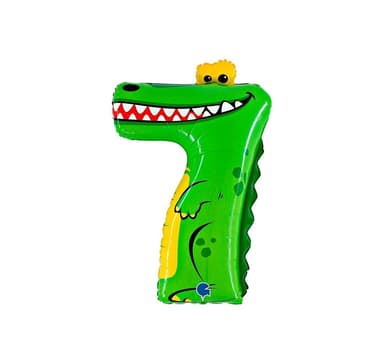 Nummer '7' krokodil