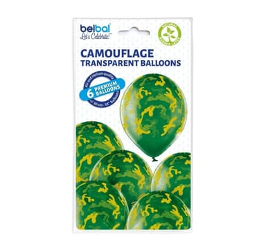 Latexset 'Camouflage' (6 st)