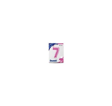Nummer ""7"" magenta