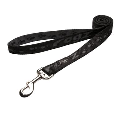 Gångkoppel Alpinist XL 25mm/1,2m Everest, svart, Rogz