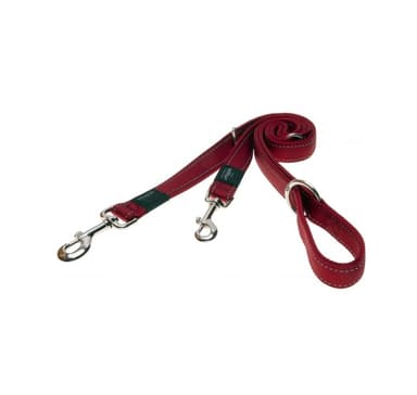 Walking leash Utility, medium, 16mm, Snake, röd reflektor, Rogz