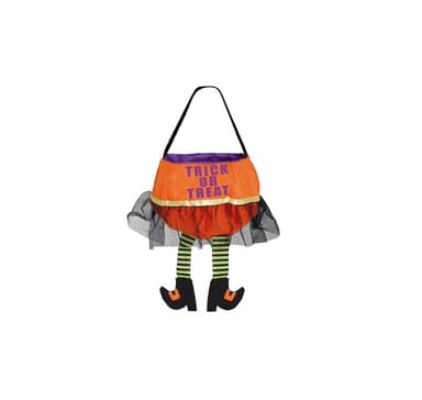 Hink Halloween gjord av filt 20cm