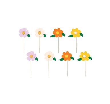 Tårtdekoration 'Blommor'