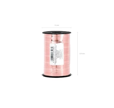 Metallband Rosegold 5mm*225m