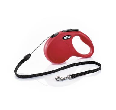 Walking koppel New Classic sladd 5m S röd, Flexi