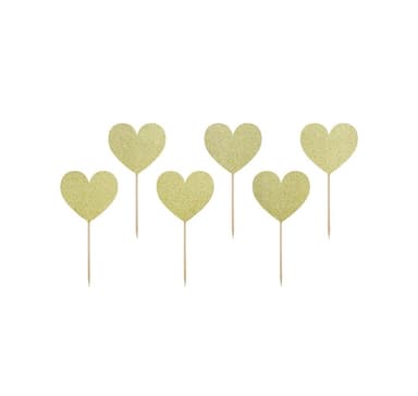 Tårtdekorationskanapé ""Sweet Love-Hearts""