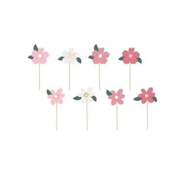 Tårtdekoration 'Blommor'
