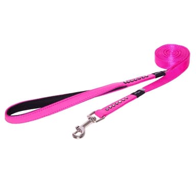 Gångkoppel Rogz Lapz 16mm Medium Luna, rosa