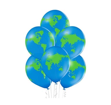 Latexset 'Globe' (6 st)