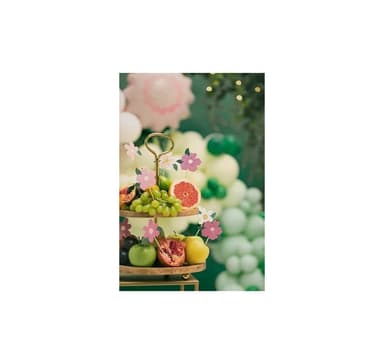 Tårtdekoration 'Blommor'