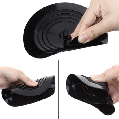Diskpropp Silikon Svart 15 cm