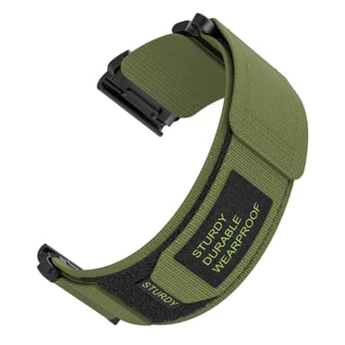 Kardborre nylon sportrem Garmin wtach Träd 22 mm