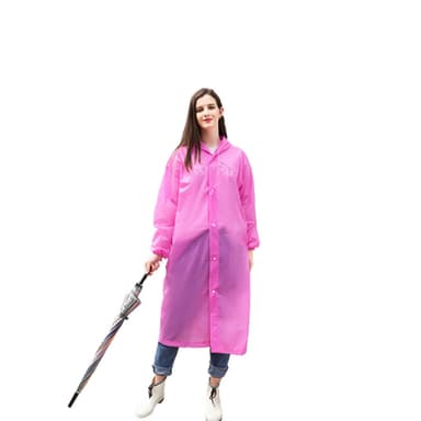Regnponcho med huva Rosa M